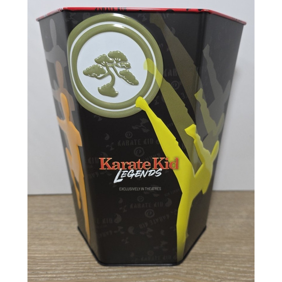 Karate Kid Legends Tin Popcorn Bucket Cinemark Exclusive 2025 New in Hand - Picture 5 of 9